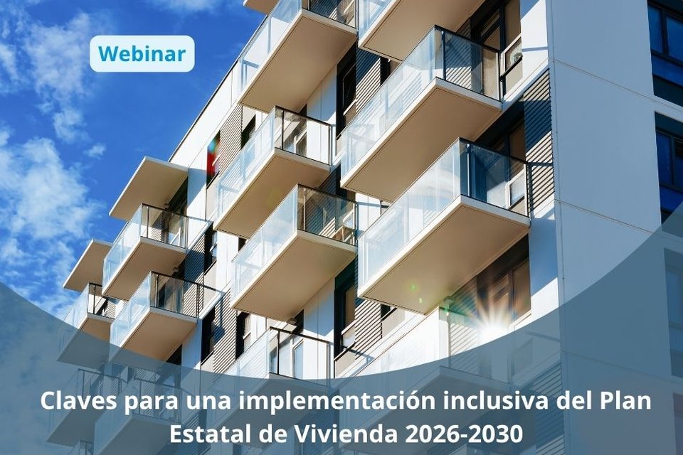 WEBINAR. Claves para unha implementación inclusiva do Plan Estatal de Vivenda 2026-2030