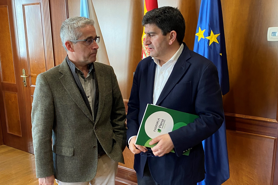 O secretario de FADEMGA reúnese co delegado do Goberno en Galicia