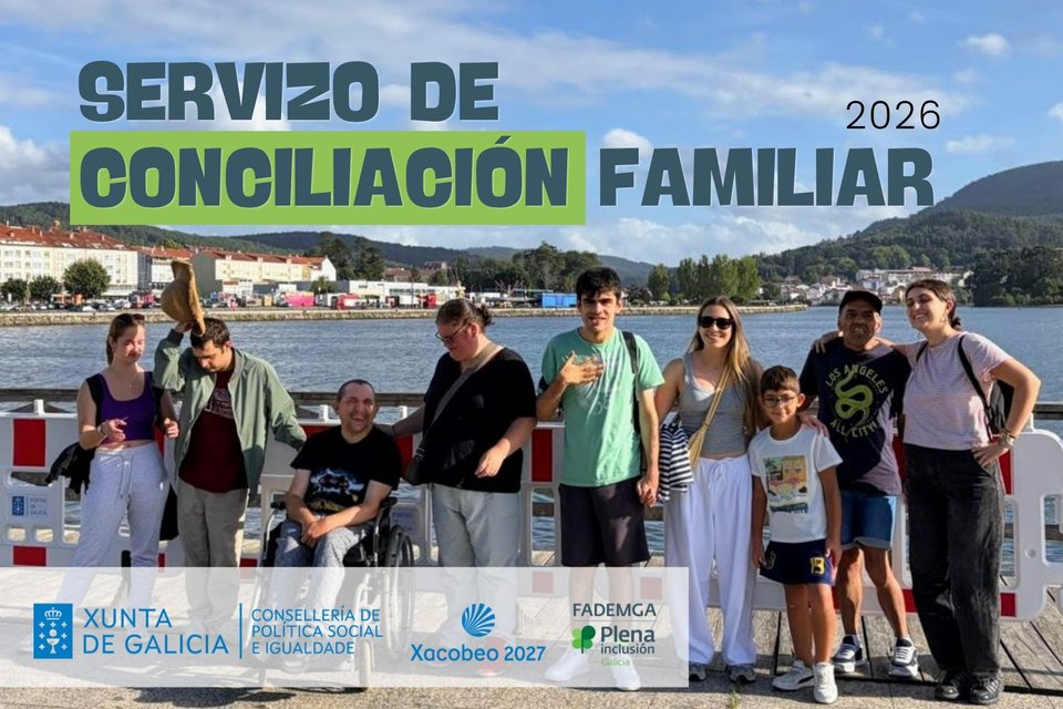 Solicita praza no Servizo de Conciliación Familiar: abrimos catro quendas en outubro e novembro