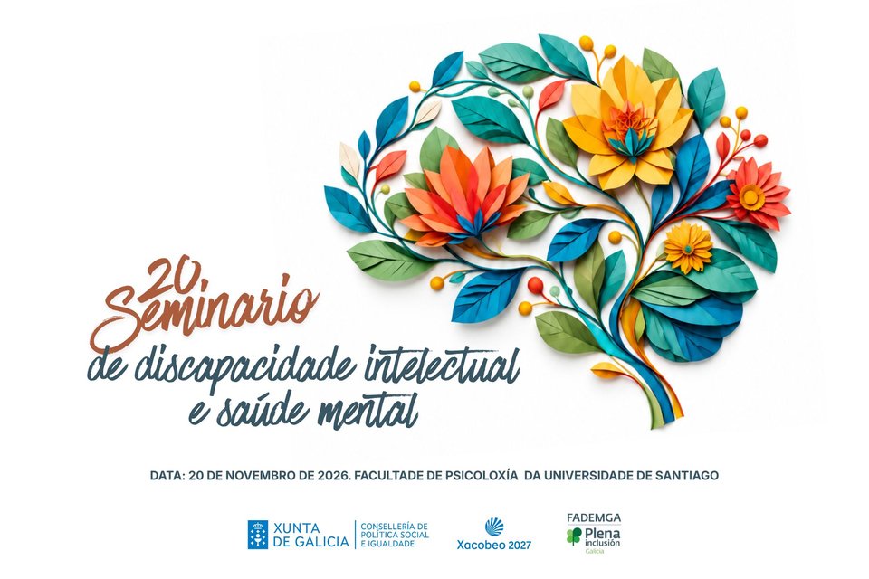 Abrimos as inscricións para o 20º Seminario de Discapacidade Intelectual e Saúde Mental