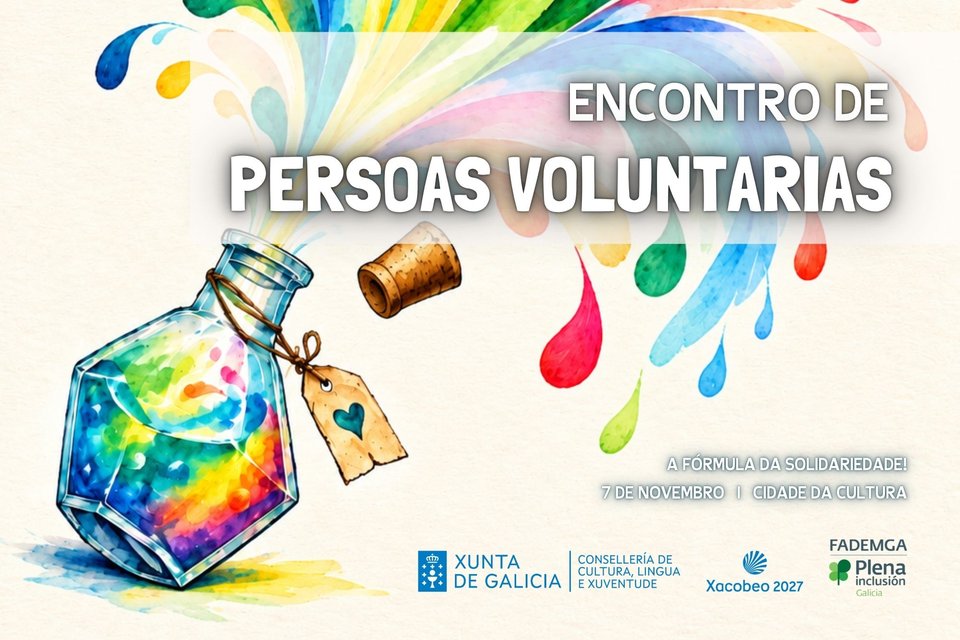 FADEMGA celebrará un Encontro de Voluntariado centrado no autocoidado e no acompañamento