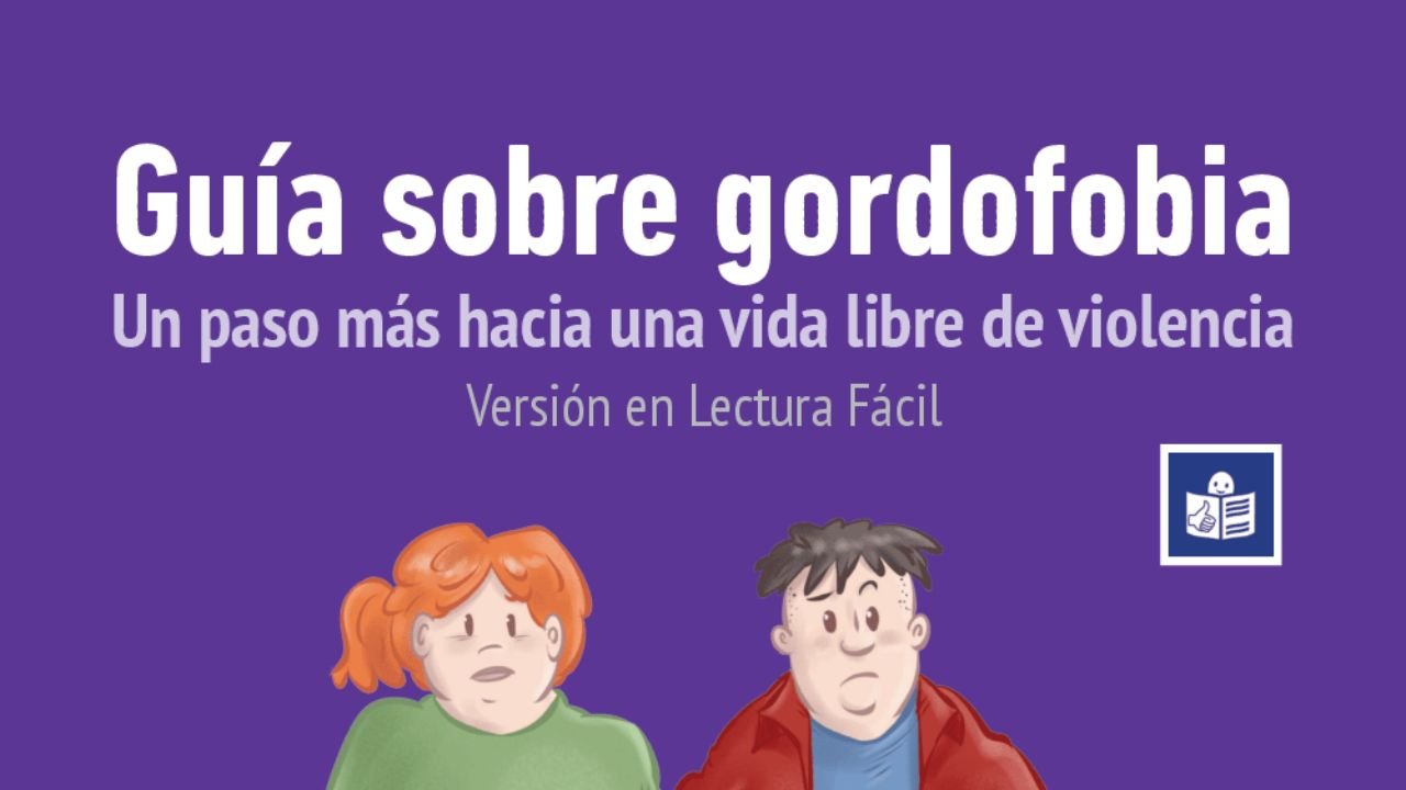Guía sobre gordofobia en lectura fácil