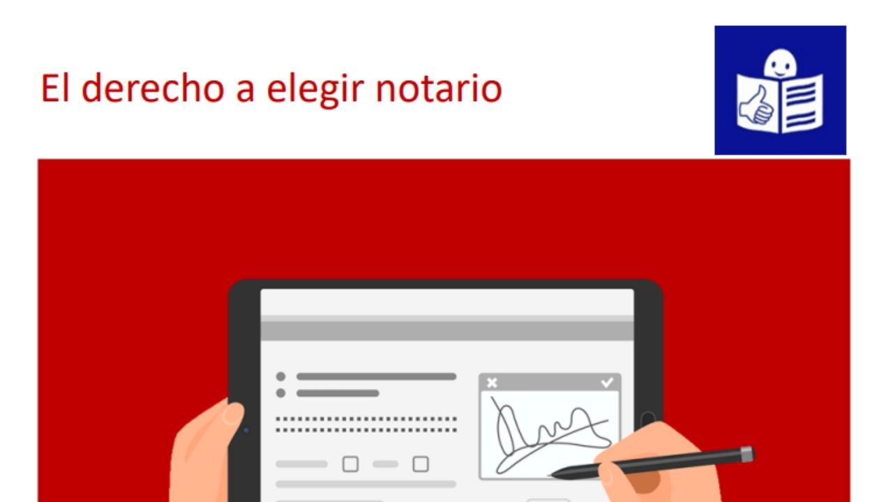 O dereito para elixir notario. Lectura doado