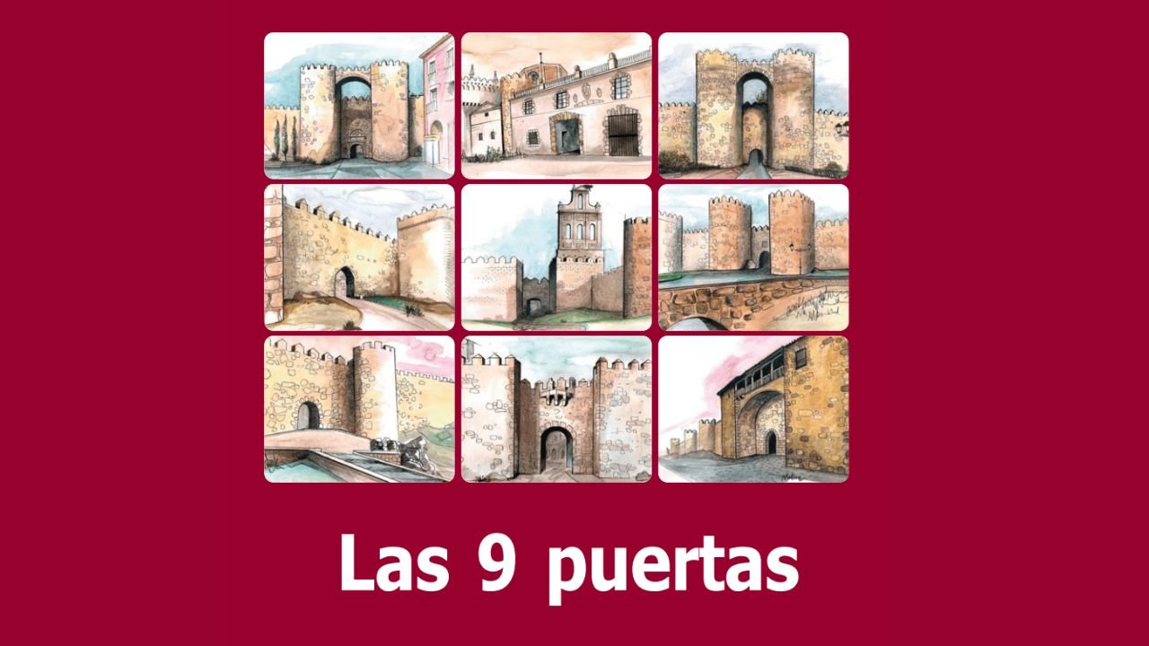 As 9 portas da muralla de Ávila. Lectura doado