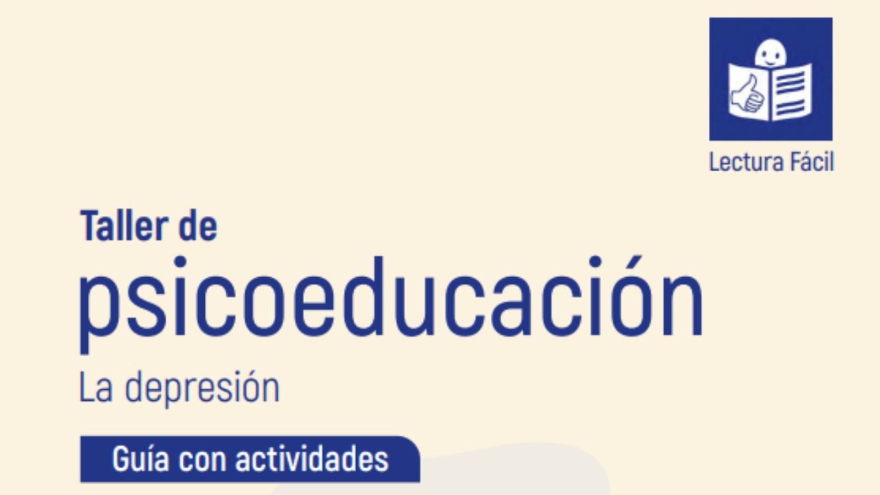 Taller de psicoeducación. A depresión. Lectura Doado