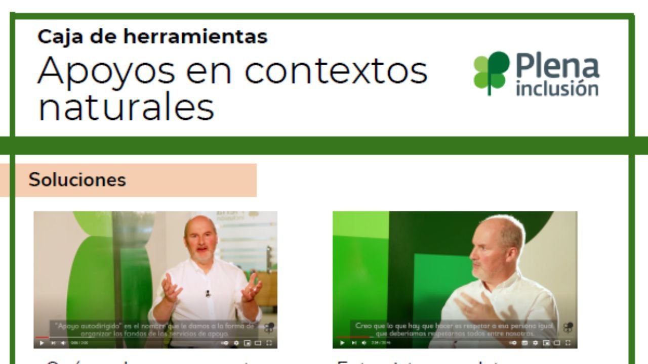 Caixa de ferramentas. Apoios en contextos naturais