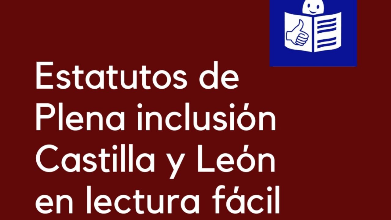Estatutos sociais de Plena inclusión Castela e León en lectura doado