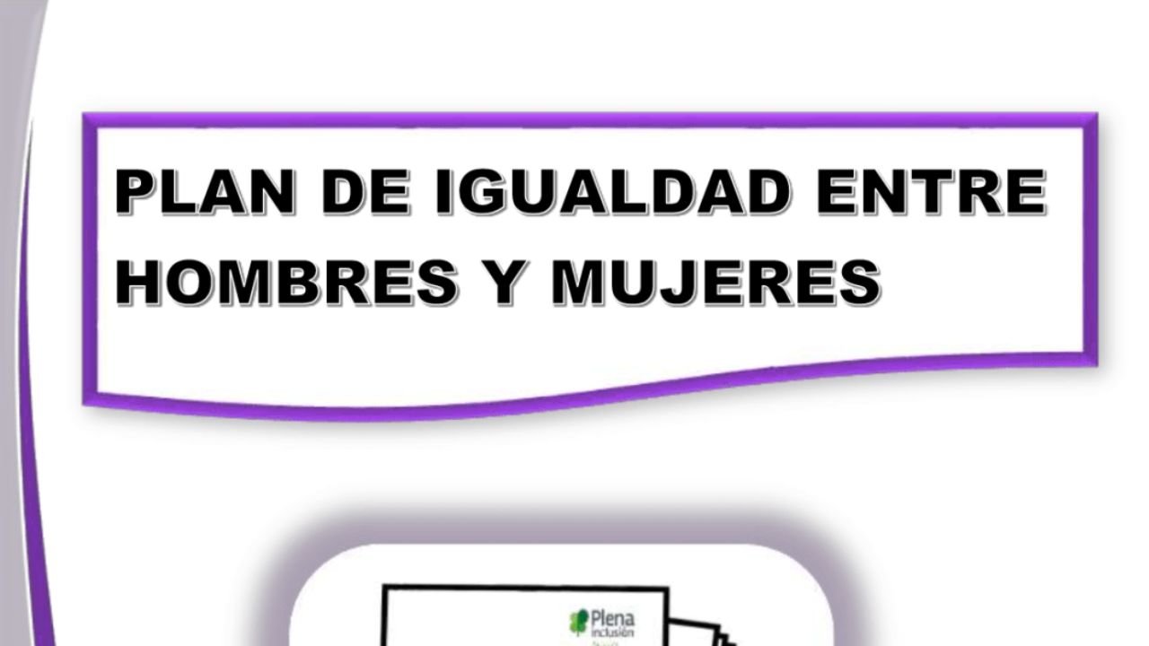Plan de igualdade de Plena inclusión Aragón. Lectura doado