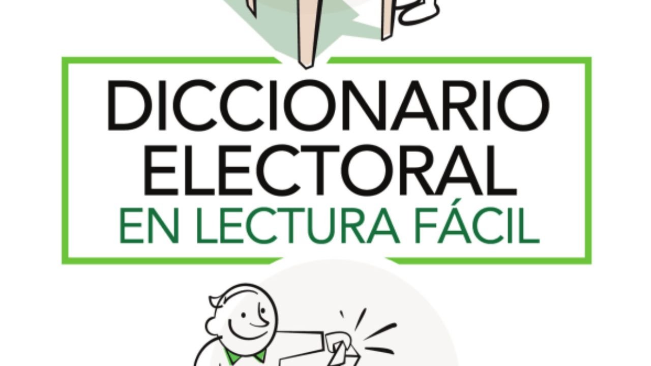 Dicionario electoral en lectura doado