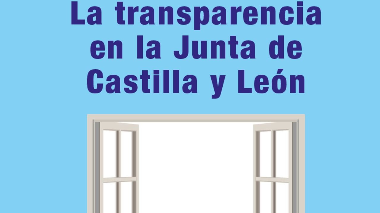 A transparencia na Junta de Castilla y León en lectura doado