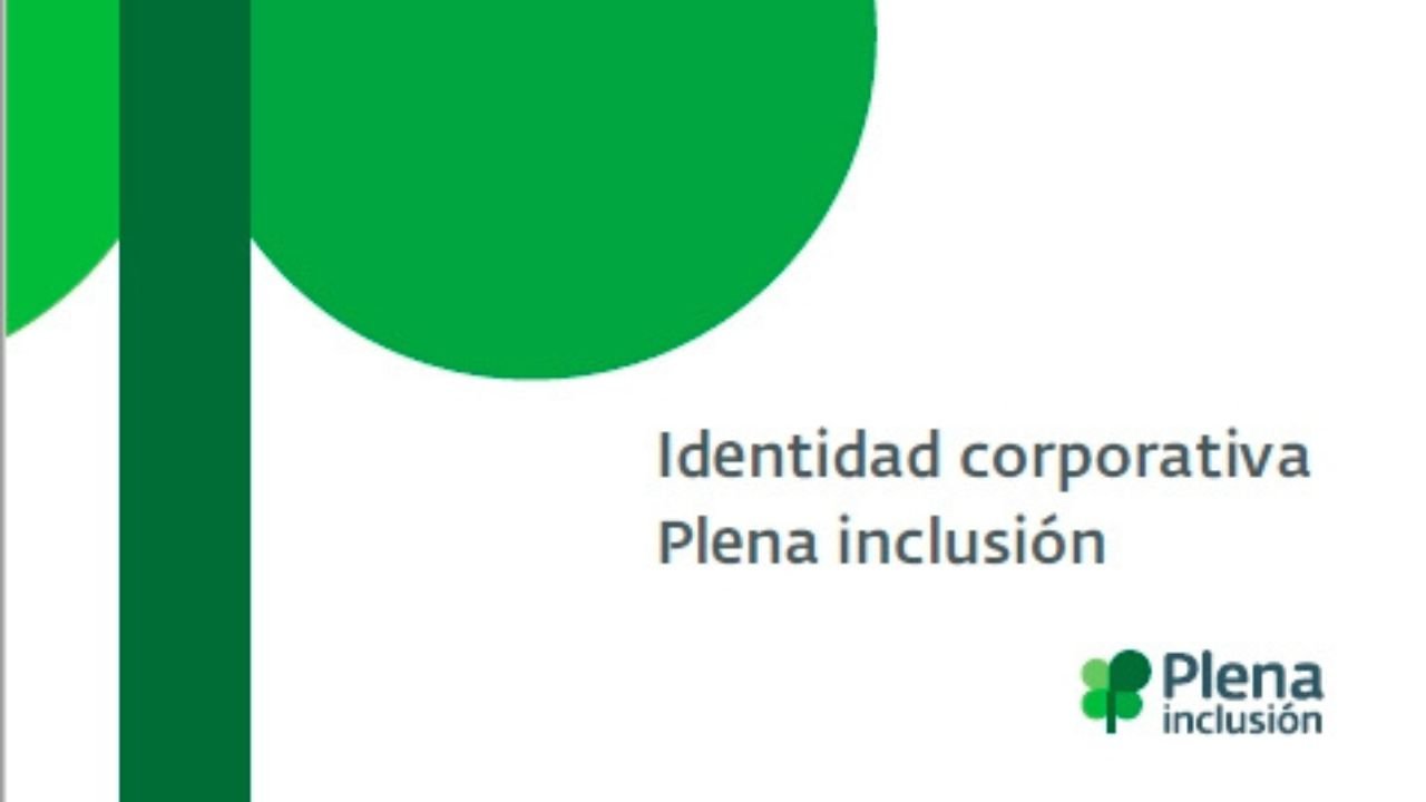 Identidade corporativa de Plena inclusión (resumo)