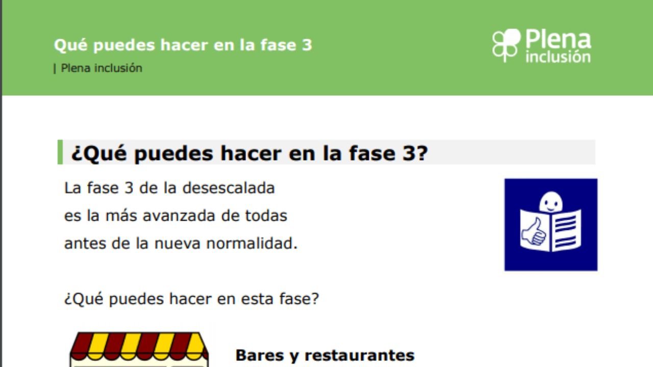 Que podes facer na fase 3 da desescalada?