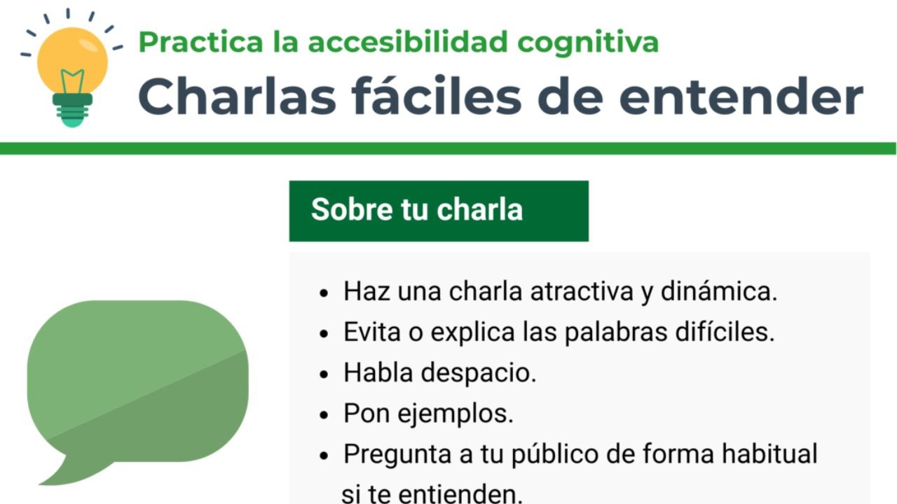 Infografía. Charlas doados de entender
