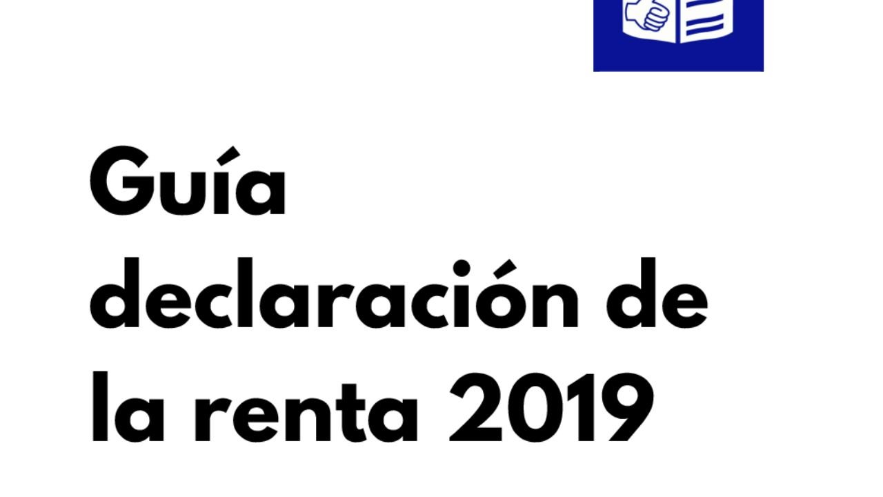 Guía Declaración da renda 2019 en lectura doado