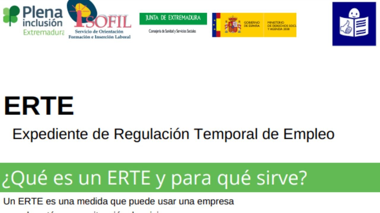 Que é un ERTE e para que serve? Lectura doado