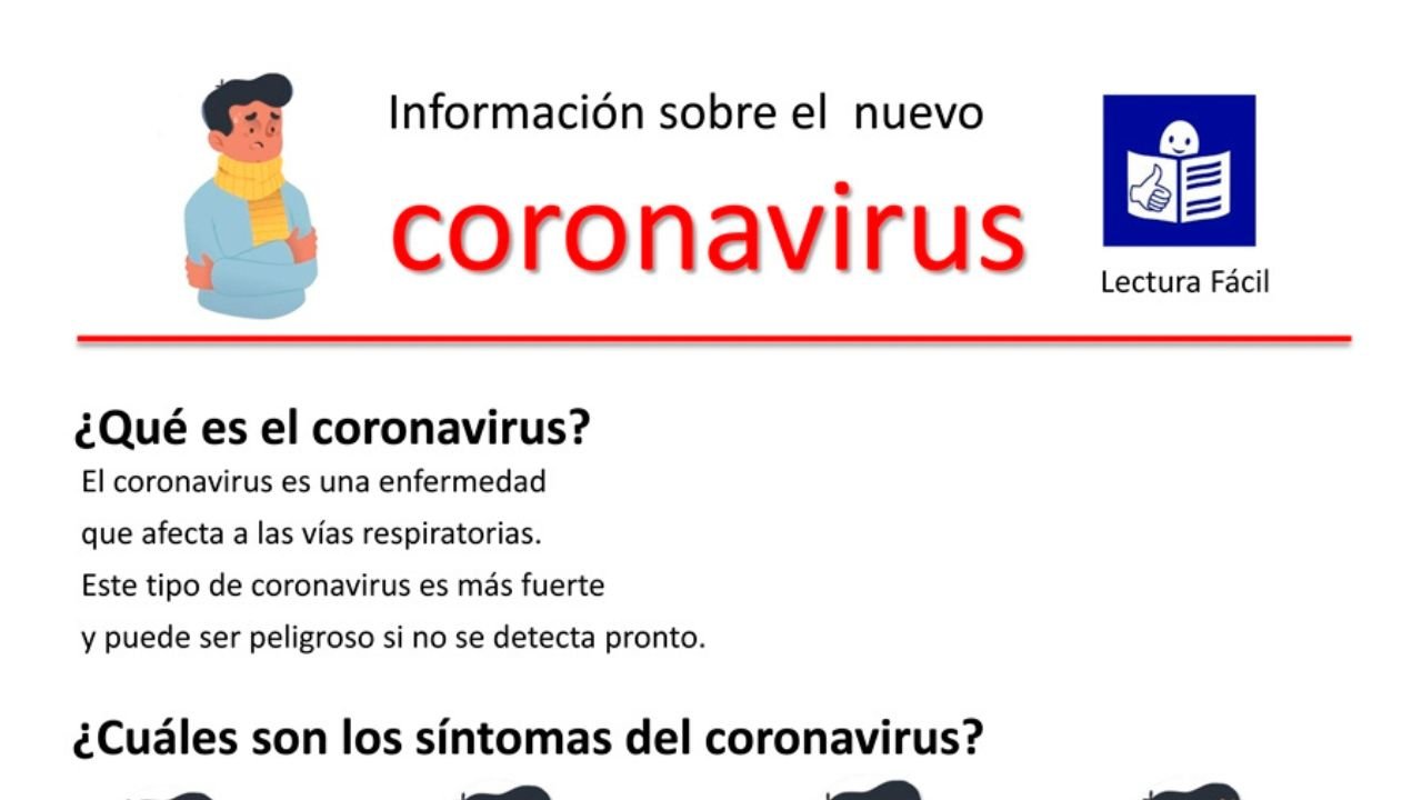 Infografía – Información sobre o novo Coronavirus. Lectura doado