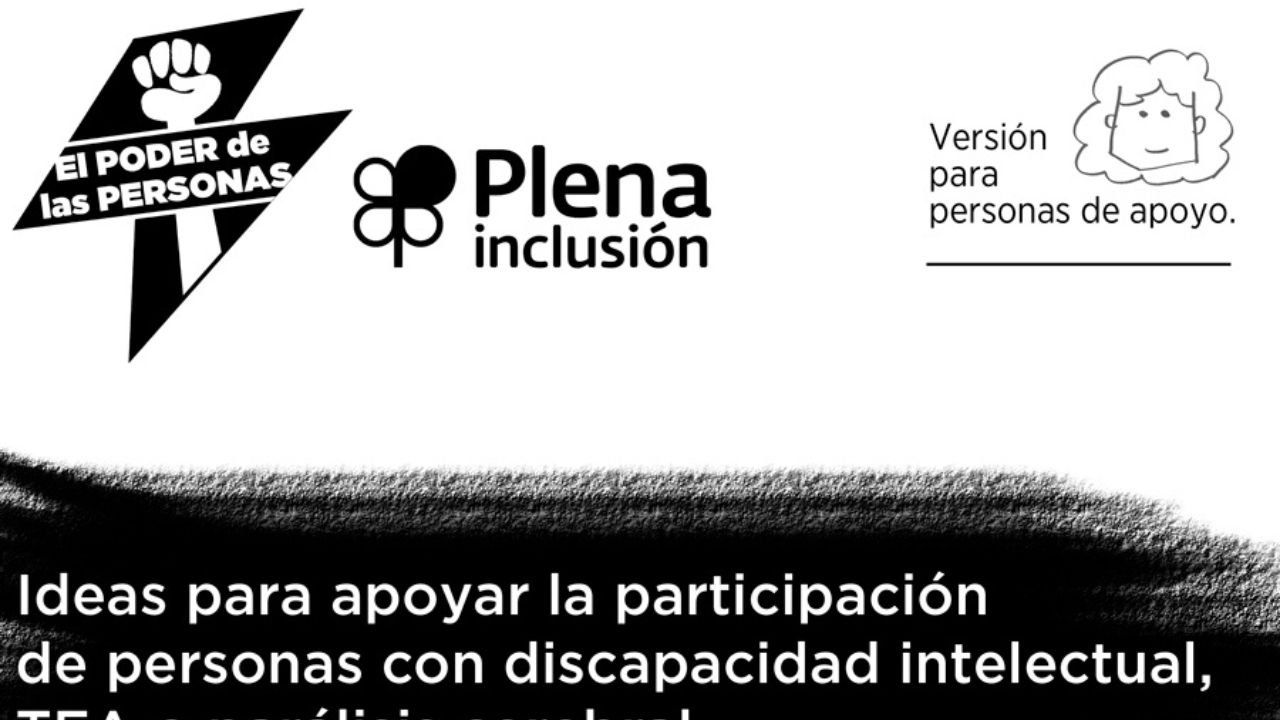 Ideas para apoiar a participación de persoas con discapacidade intelectual, TEA ou parálise cerebral