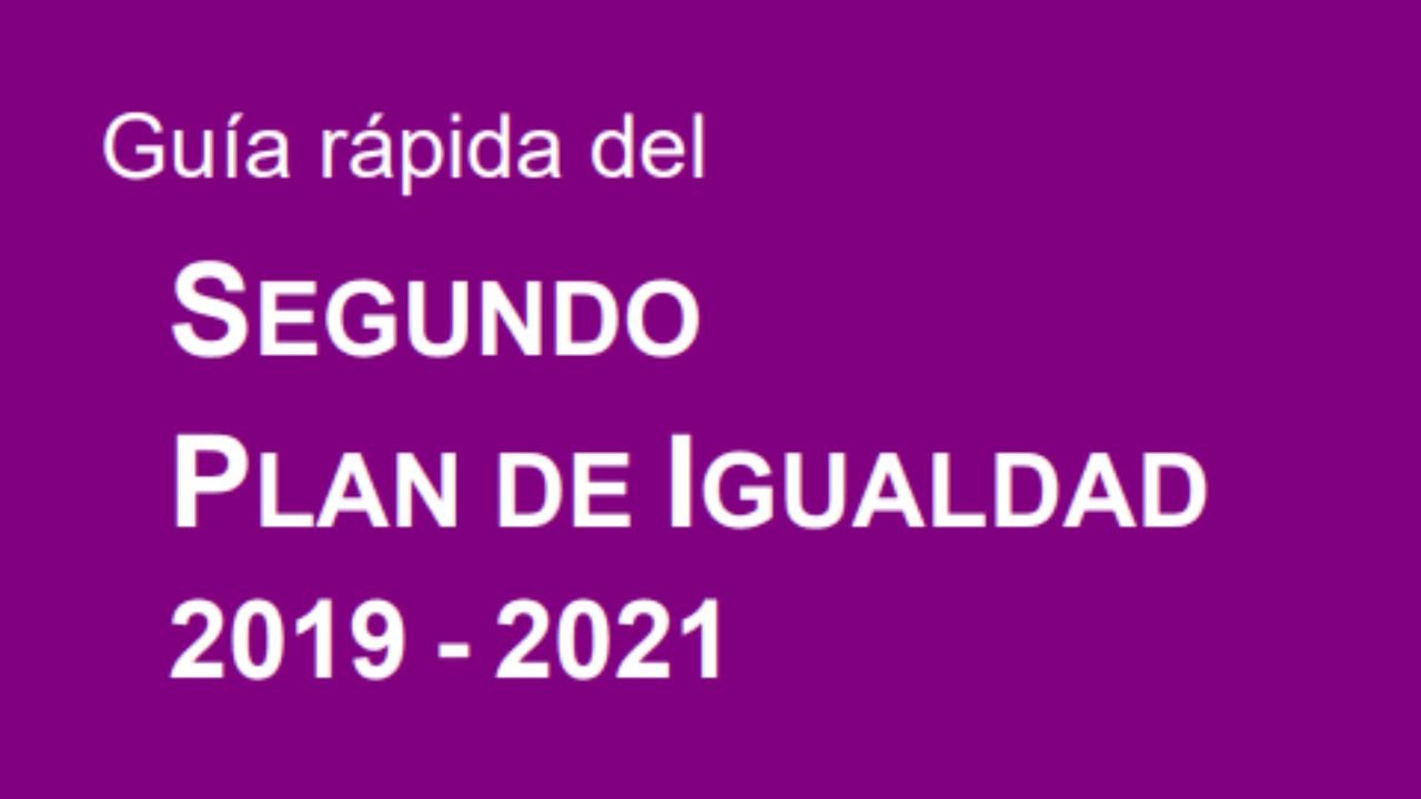 Guía rápida do segundo plan de igualdade de Plena inclusión Aragón. 2019 – 2021. Lectura doado
