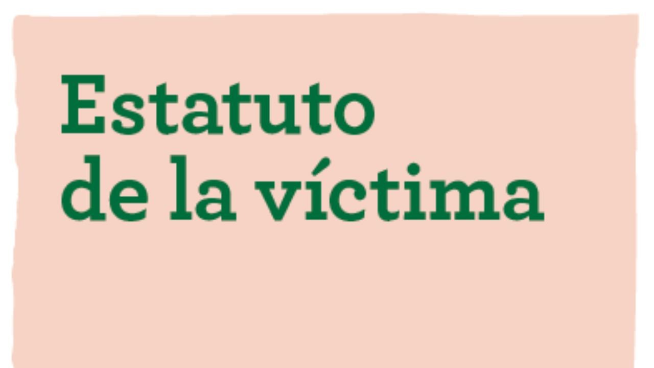 Estatuto da vítima. Lectura doado