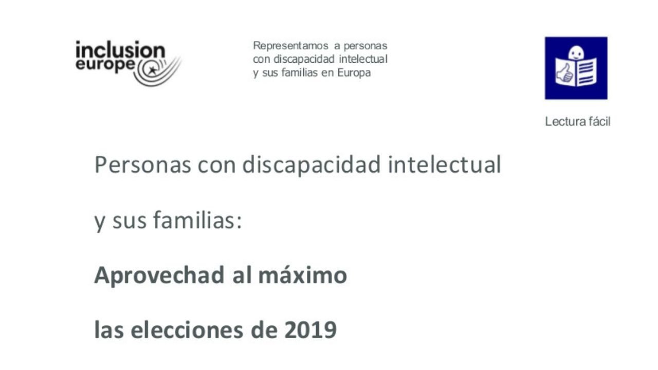 Aprovechad al máximo las elecciones de 2019 para el Parlamento Europeo