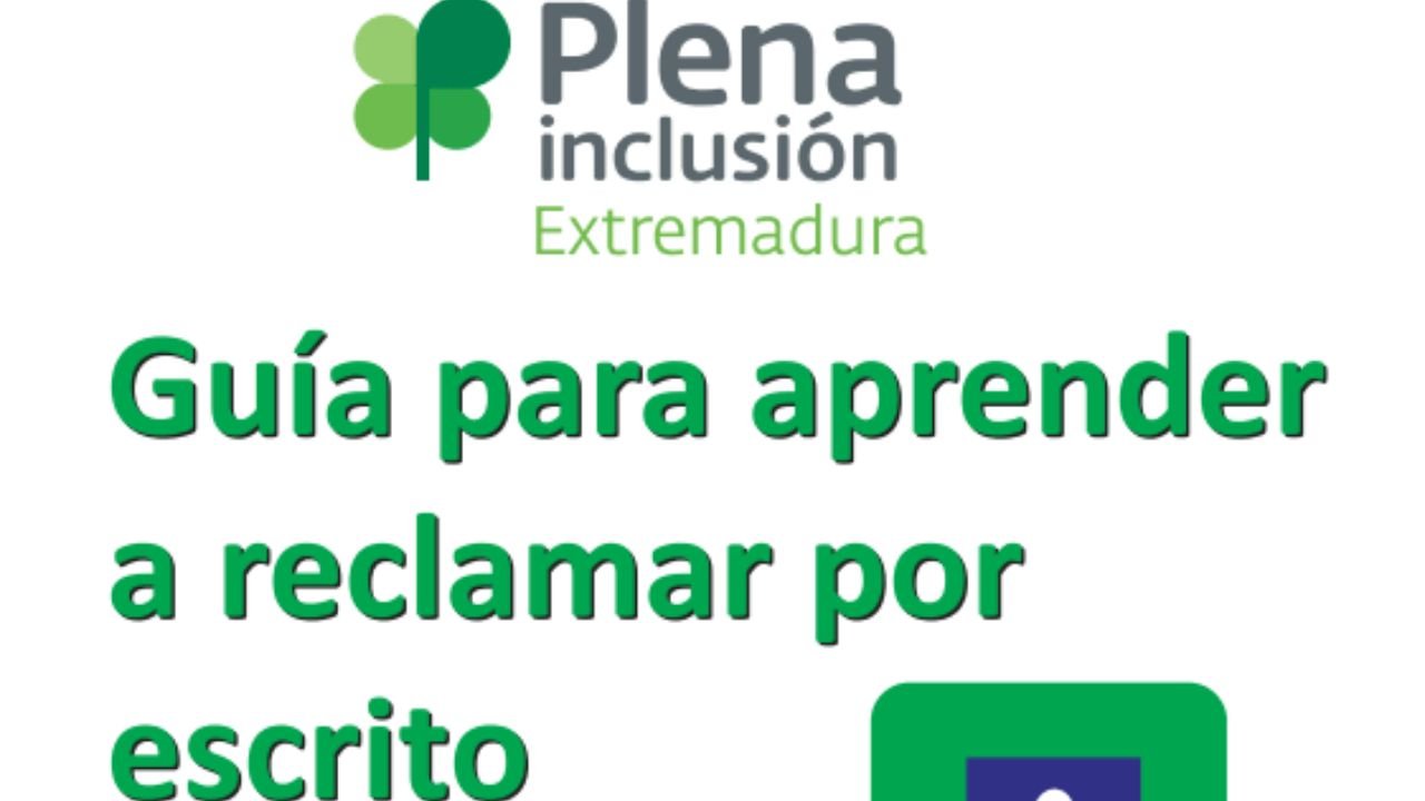 Guía para aprender a reclamar por escrito. Lectura fácil