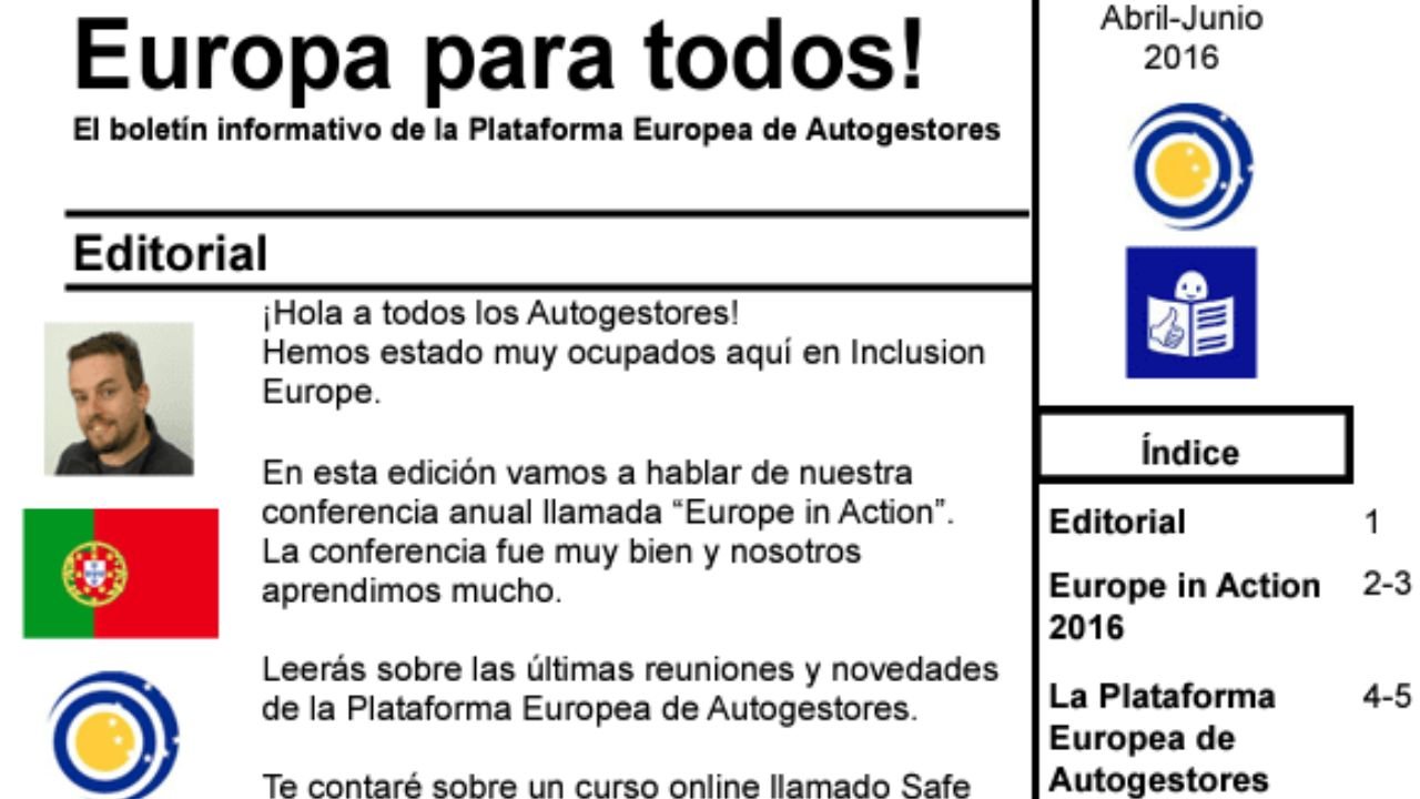 Europa para todos 2016 / 2